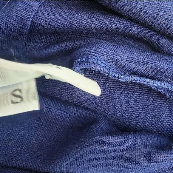 Bryn Walker Blue Dolman Sleeve 3/4 Tunic Oversized - Picture 8 of 9